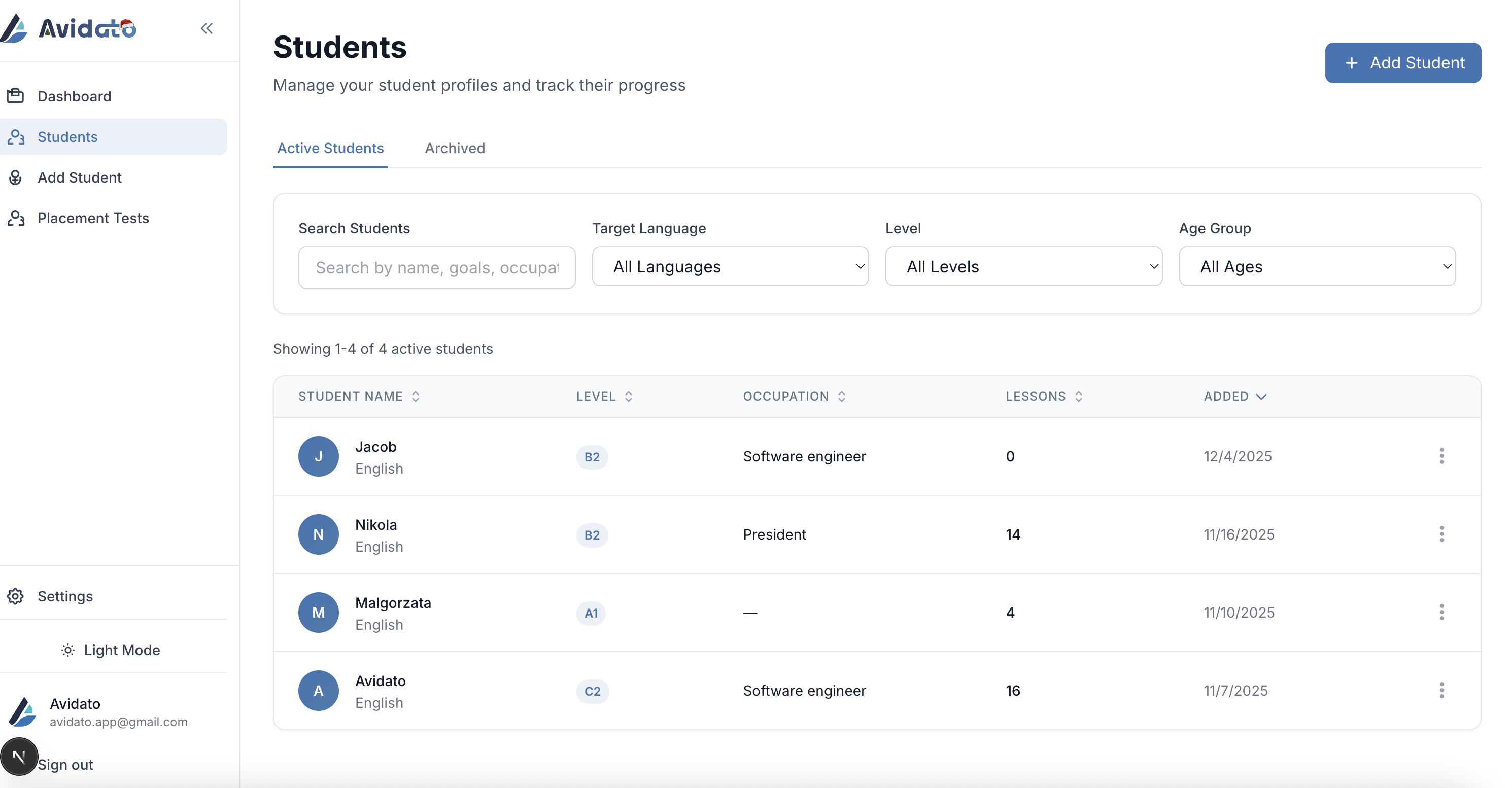 Simple Student Hub Screenshot